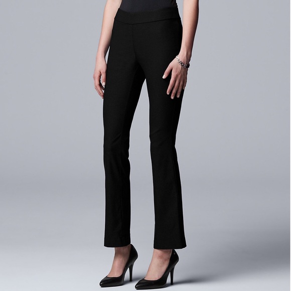 Simply Vera | Vera Wang Modern Bootcut Pants - Picture 1 of 10